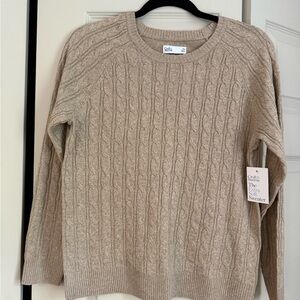 NWT Cable Knit Sweater-Croft & Barrow